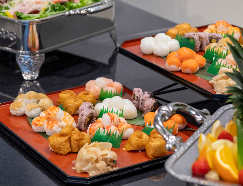 写真：和洋折衷プラン例