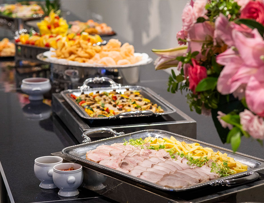 写真：和洋折衷プラン例