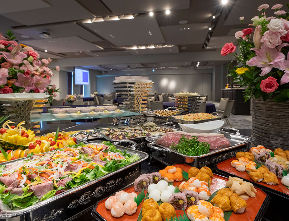 写真：和洋折衷プラン例