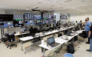 写真:東京2020オリパラの編集ルーム