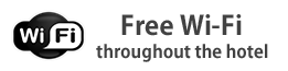 Free Wi-Fi throughout the hotel